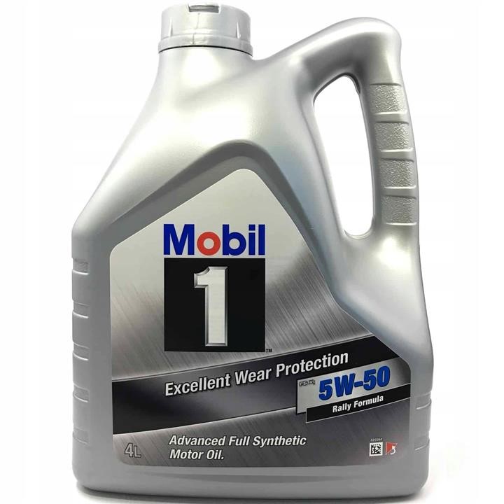 Mobil 153640 Engine oil Mobil 1 Full Synthetic X1 5W-50, 4L 153640