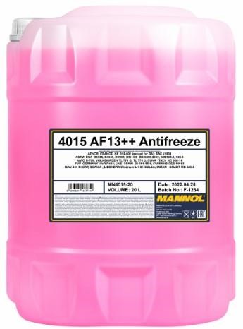 Mannol MN4015-20 Antifreeze MANNOL MN Antifreeze AF 13++, -40°C, 20 l MN401520