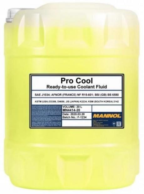 Mannol MN4414-20 Antifreeze MANNOL Pro Cool, -40°C, 20 l MN441420