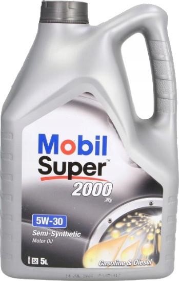 Mobil 153536 Engine oil Mobil Super 2000 X1 5W-30, 5L 153536