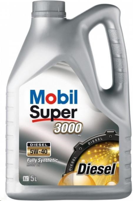 Mobil 151168 Engine oil Mobil Super 3000 X1 Diesel 5W-40, 5L 151168