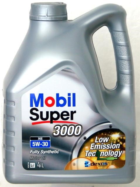 Mobil 152505 Engine oil Mobil Super 3000 XE 5W-30, 4L 152505