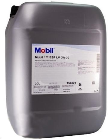 Mobil 155501 Engine oil Mobil 1 ESP LV 0W-30, 20L 155501