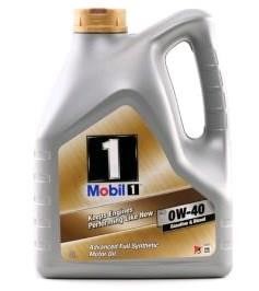 Mobil 153687 Engine oil Mobil 1 Full Synthetic 0W-40, 4L 153687