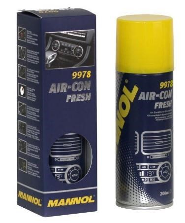 Mannol OIL04348 Air-Con Fresh Air Conditioning Cleaner, 0.2 liter OIL04348