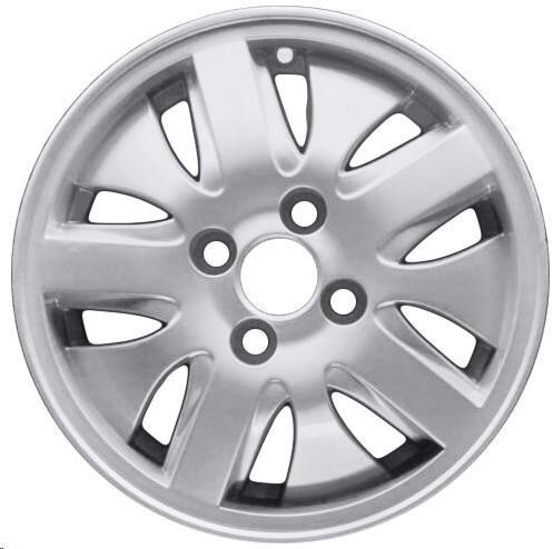 General Motors 96268556 Light Alloy Wheel General Motors 5,5x15 4x100 DIA 56,6 Silver 96268556