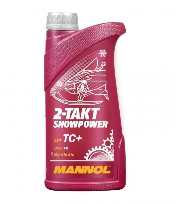 Mannol 4036021101675 Motor oil MANNOL 7201 2-Takt Snowpower API TC+, JASO FD, ISO L-EGD, 1 l 4036021101675