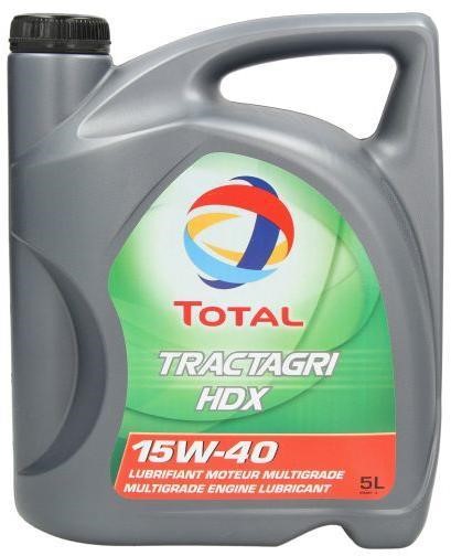 Total 213728 Engine oil TOTAL TRACTAGRI HDX SYN 15W-40, ACEA E5/E7, API CI-4/CH-4, 5L 213728