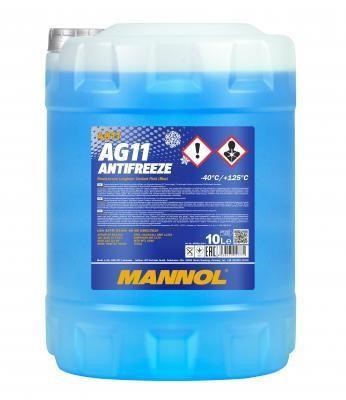 Mannol 4036021157771 Frostschutz MANNOL Antifreeze Longterm 4011 AG11 blau, gebrauchsfertig -40C, 10 l 4036021157771