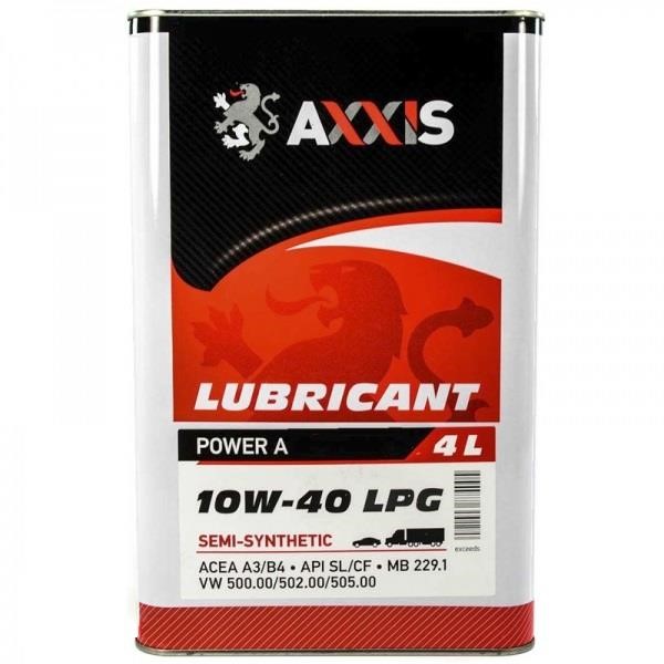AXXIS 48021043874 Engine oil AXXIS LPG Power A 10W-40, 4L 48021043874