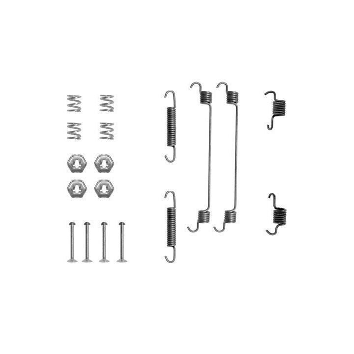 Brake pad fitting accessory Renault Express: 0657Q ABS Brake pad fitting kit
