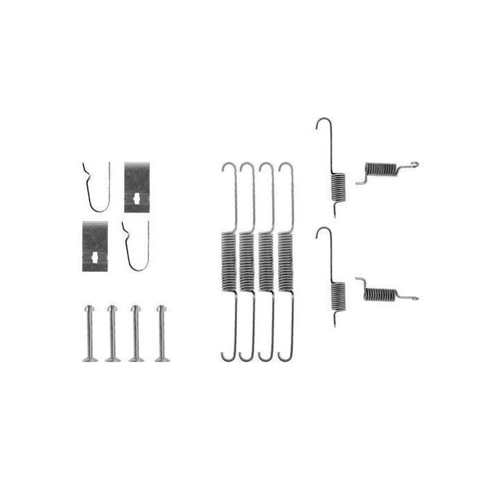 ABS 0663Q Mounting kit brake pads 0663Q