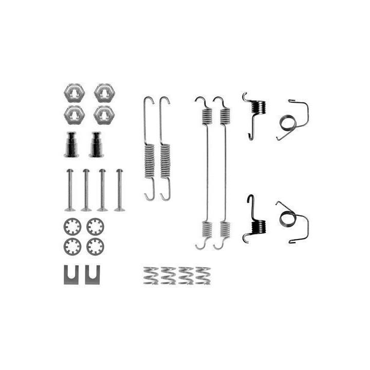 ABS 0617Q Mounting kit brake pads 0617Q