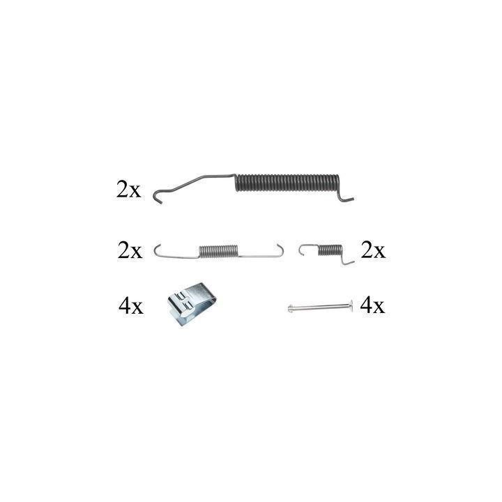 ABS 0812Q Mounting kit brake pads 0812Q