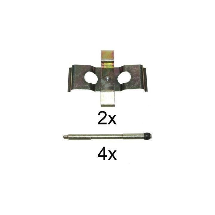 ABS 1296Q Brake pad fitting kit 1296Q 1296Q ABS Brake pad fitting kit