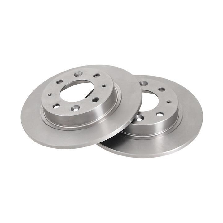 ABS 16911 Rear brake disc, non-ventilated 16911