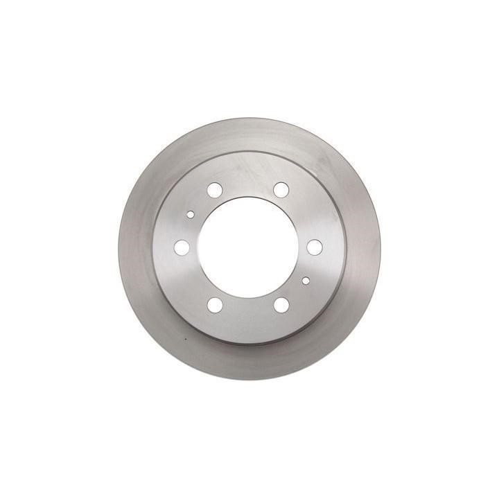 ABS 17016 Rear brake disc, non-ventilated 17016