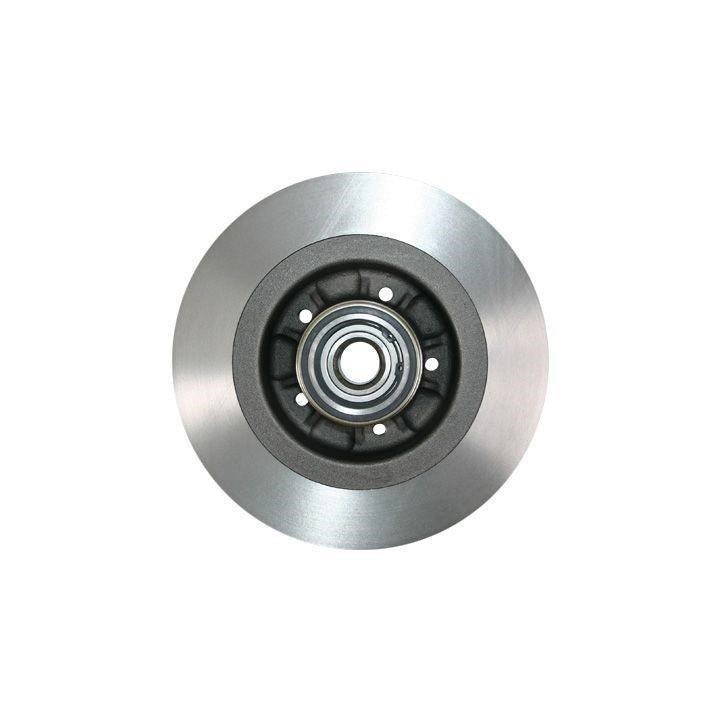 ABS 17155C Rear brake disc, non-ventilated 17155C
