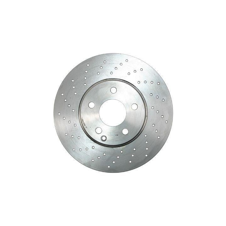 ABS 17568 Front brake disc ventilated 17568