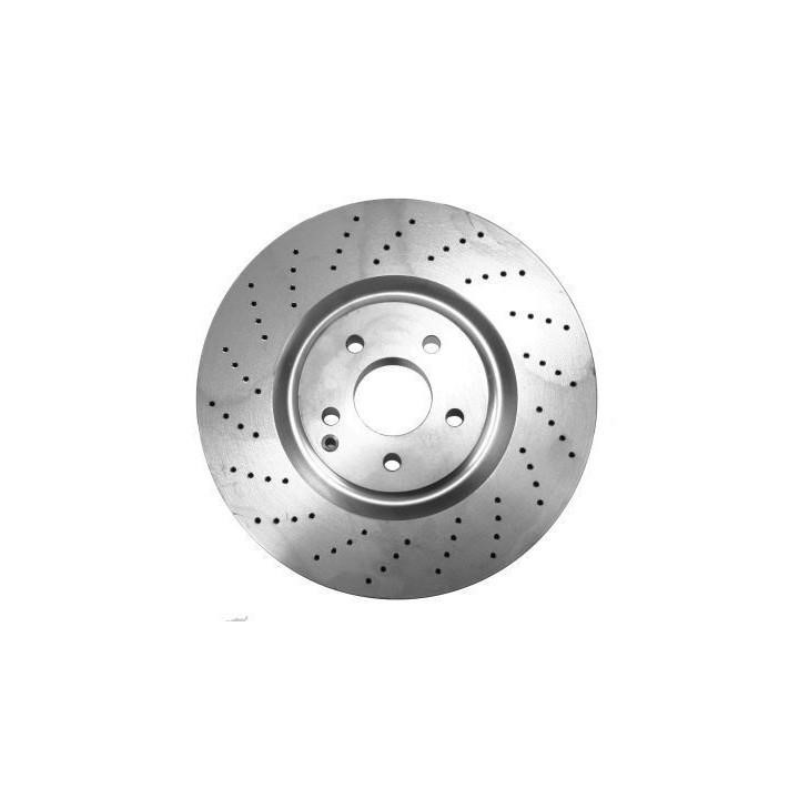 ABS 17537 Front brake disc ventilated 17537