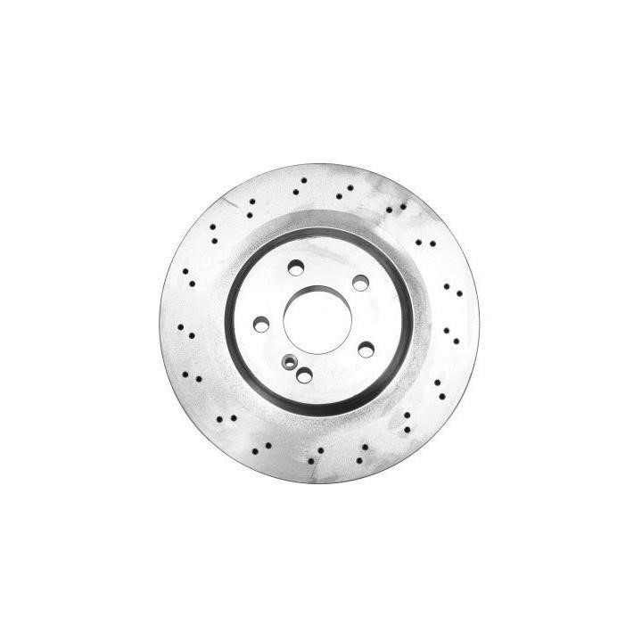 ABS 17538 Rear ventilated brake disc 17538