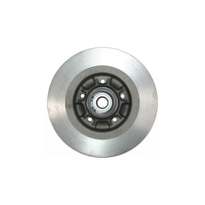 ABS 17736C Rear brake disc, non-ventilated 17736C