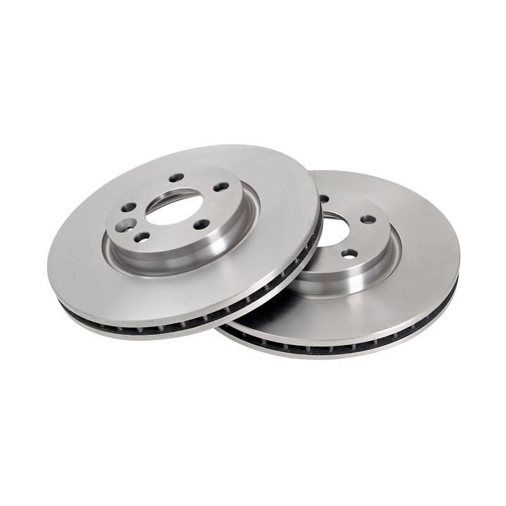 Front brake disc ventilated ABS 17752
