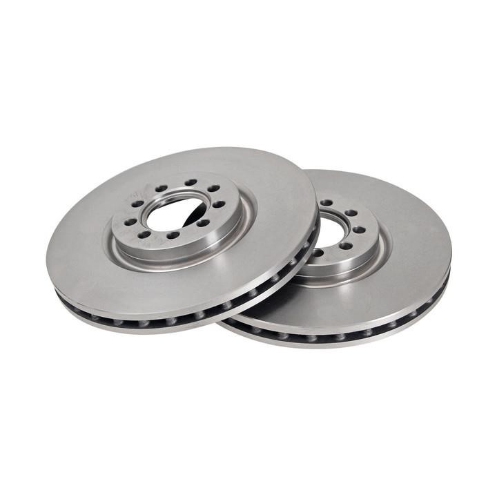 ABS 17850 Front brake disc ventilated 17850