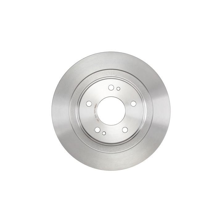 ABS 18312 Rear brake disc, non-ventilated 18312