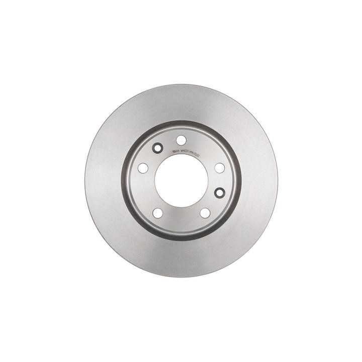 ABS 18444 Rear brake disc, non-ventilated 18444
