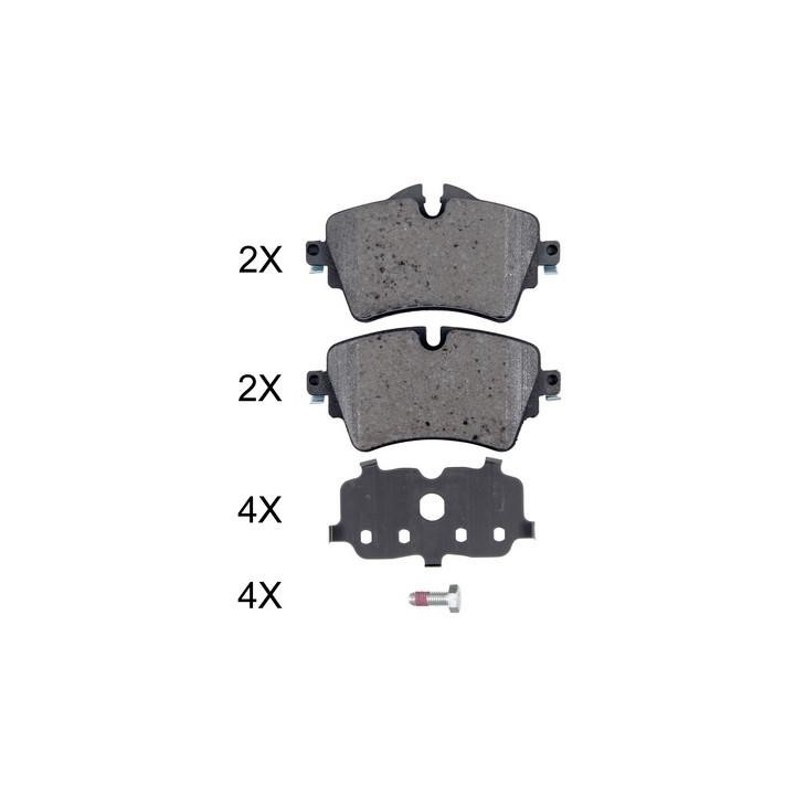 ABS 35072 Brake Pad Set, disc brake 35072