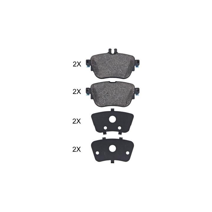 ABS 35153 Brake Pad Set, disc brake 35153