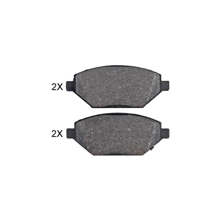 ABS 35158 Brake Pad Set, disc brake 35158