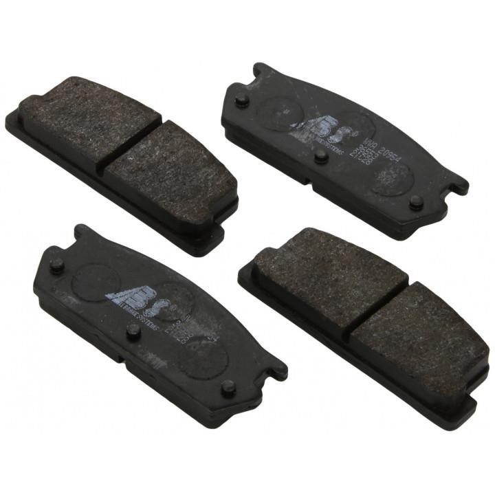 ABS 36553 Brake Pad Set, disc brake 36553