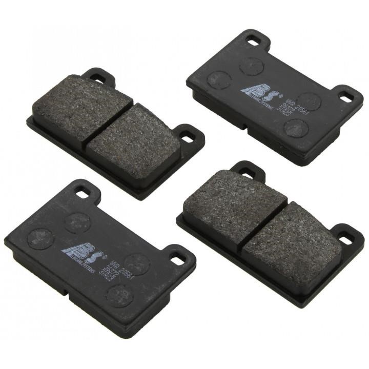 ABS 36372 Brake Pad Set, disc brake 36372
