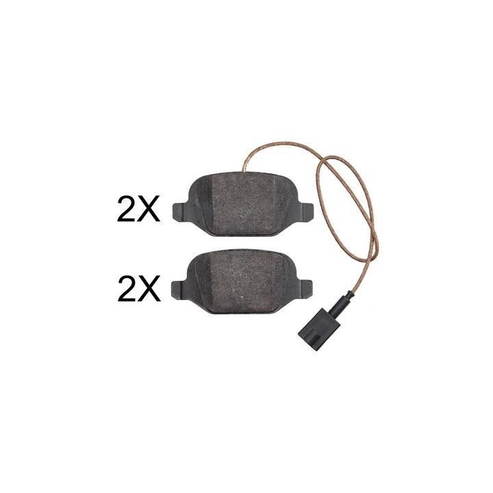 ABS 37863 Brake Pad Set, disc brake 37863