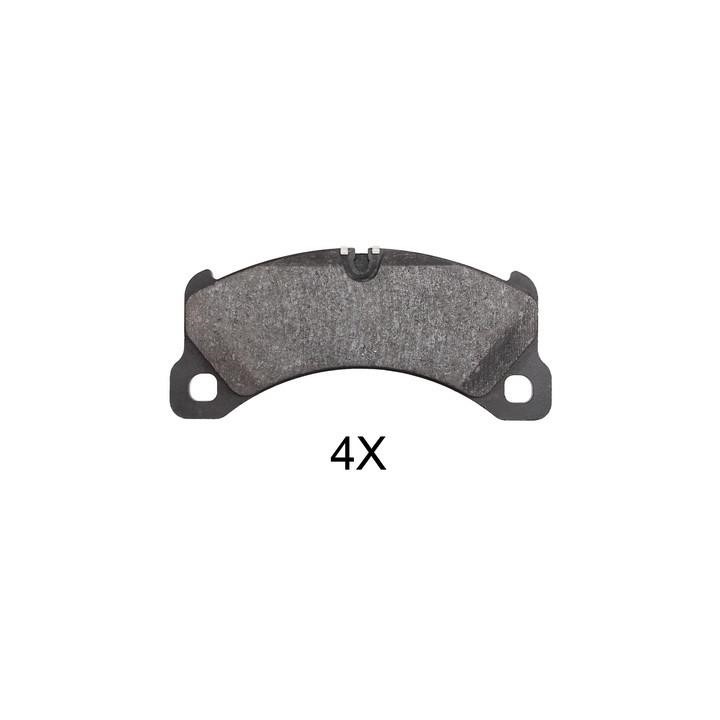 ABS 37918 Brake Pad Set, disc brake 37918