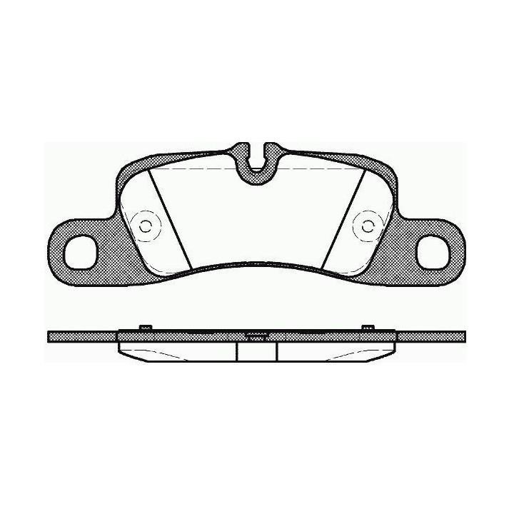 ABS 37725 Brake Pad Set, disc brake 37725