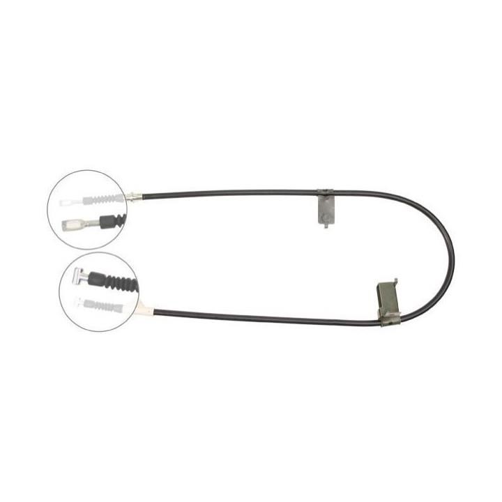 ABS K15198 Parking brake cable, right K15198