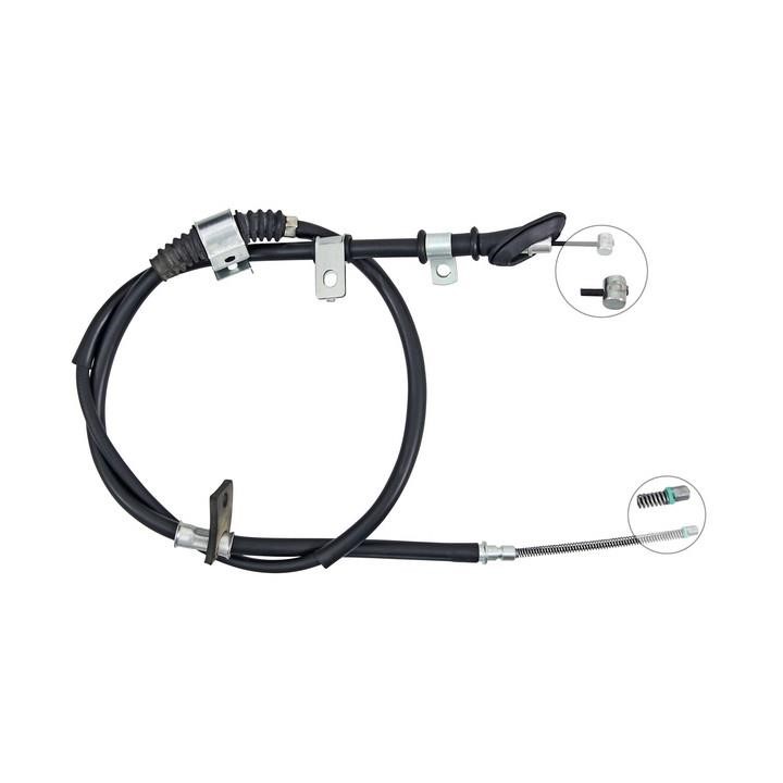 ABS K14198 Parking brake cable, right K14198