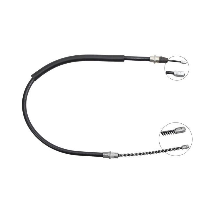ABS K15568 Parking brake cable, right K15568