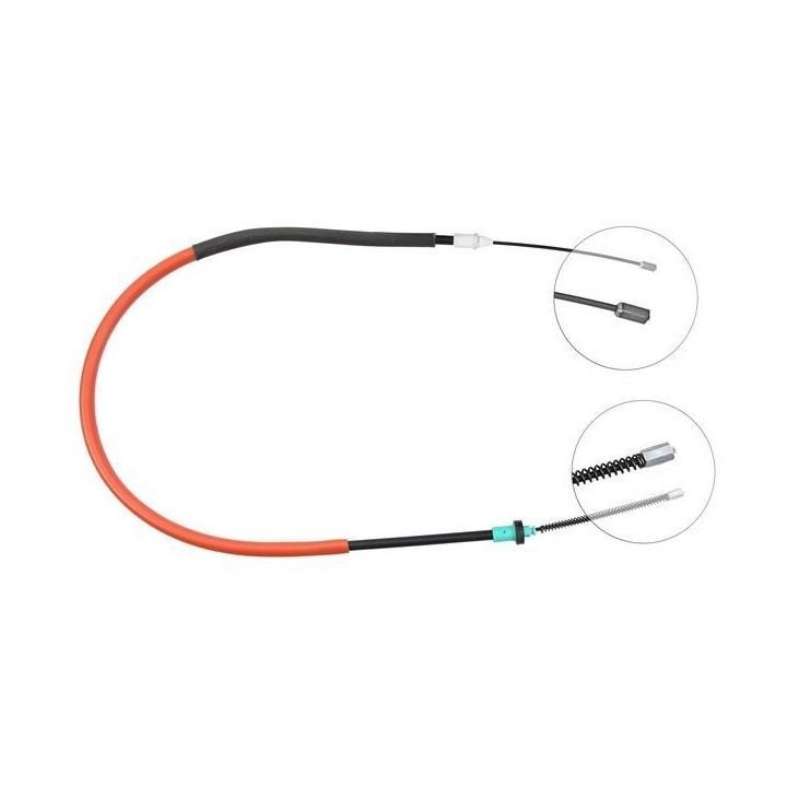 ABS K16987 Parking brake cable left K16987 K16987 ABS Parking brake cable left