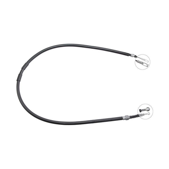 ABS K17556 Handbrake cable K17556 K17556 ABS Handbrake cable