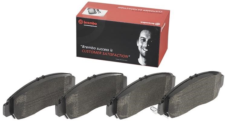 Front disc brake pads, set Brembo P 28 034