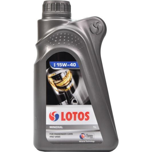 Lotos WF-K105J90-0H0 Engine oil Lotos Mineral 15W-40, 1L WFK105J900H0