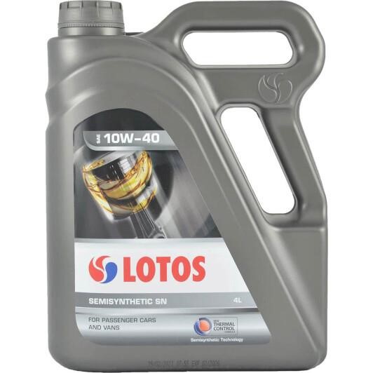 Lotos WF-K405K00-0H0 Engine oil Lotos Semisynthetic SN 10W-40, 4L WFK405K000H0