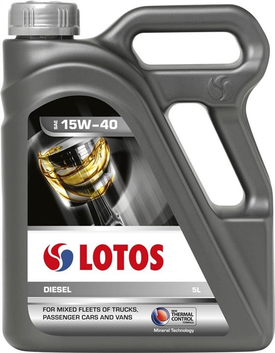 Lotos WF-K503580-0N0 Engine oil Lotos Diesel 15W-40, 5L WFK5035800N0