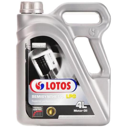 Lotos WF-K405M30-0H0 Engine oil Lotos Semisynthetic LPG 10W-40, 4L WFK405M300H0