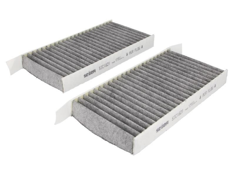 Purflux AHC264-2 Activated Carbon Cabin Filter AHC2642