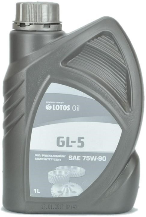 Lotos WK-K100E10-0HA Transmission oil Semisyntetic Gear GL-5 75W-90, 1 l WKK100E100HA